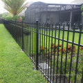 China Supplier Black Metal Tubular Backyard Cast Iron Fence